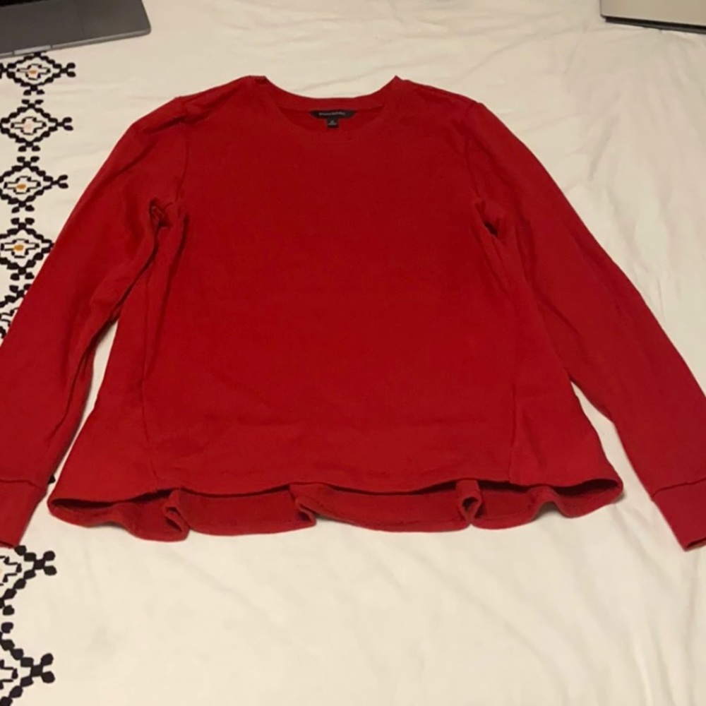 Banana Republic Red Pullover Sweater
